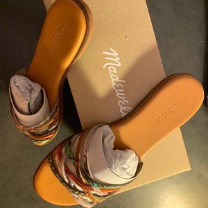 Madewell Slide Sandals Sz 7 NIB